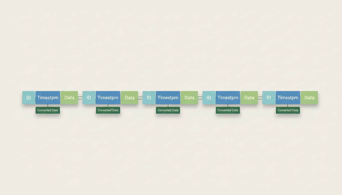 How to Check Batch Timestamp Conversion Results Without Losing Row Context